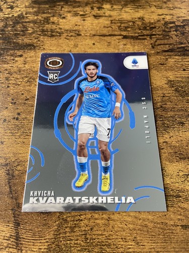 2022-23 Chronicles Khvicha Kvaratskhelia Dynagon Chrome RC #279 SSC Napoli - Picture 2 of 3