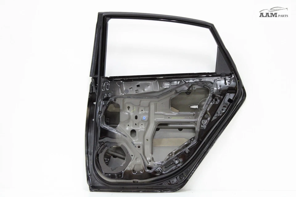 Nissan Sentra 2013-2019 puerta trasera derecha del lado del pasajero negro obsidiana kh3 OEM Foto 2 de 4