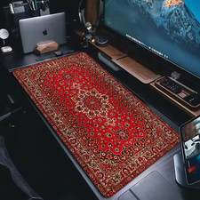 XXL PERSIAN CARPET MOUSE PAD LARGE DESK MAT FOR GAMING, OFFICE HOME DECOR