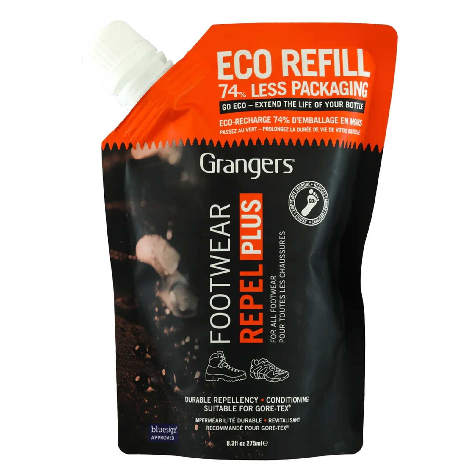 Grangers Footwear Repel Plus Eco Refill - 275ml