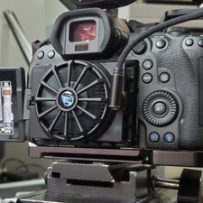 Screen Cooling Fan Heat Radiator Dissipation For Canon R5 R6 4K Video Record