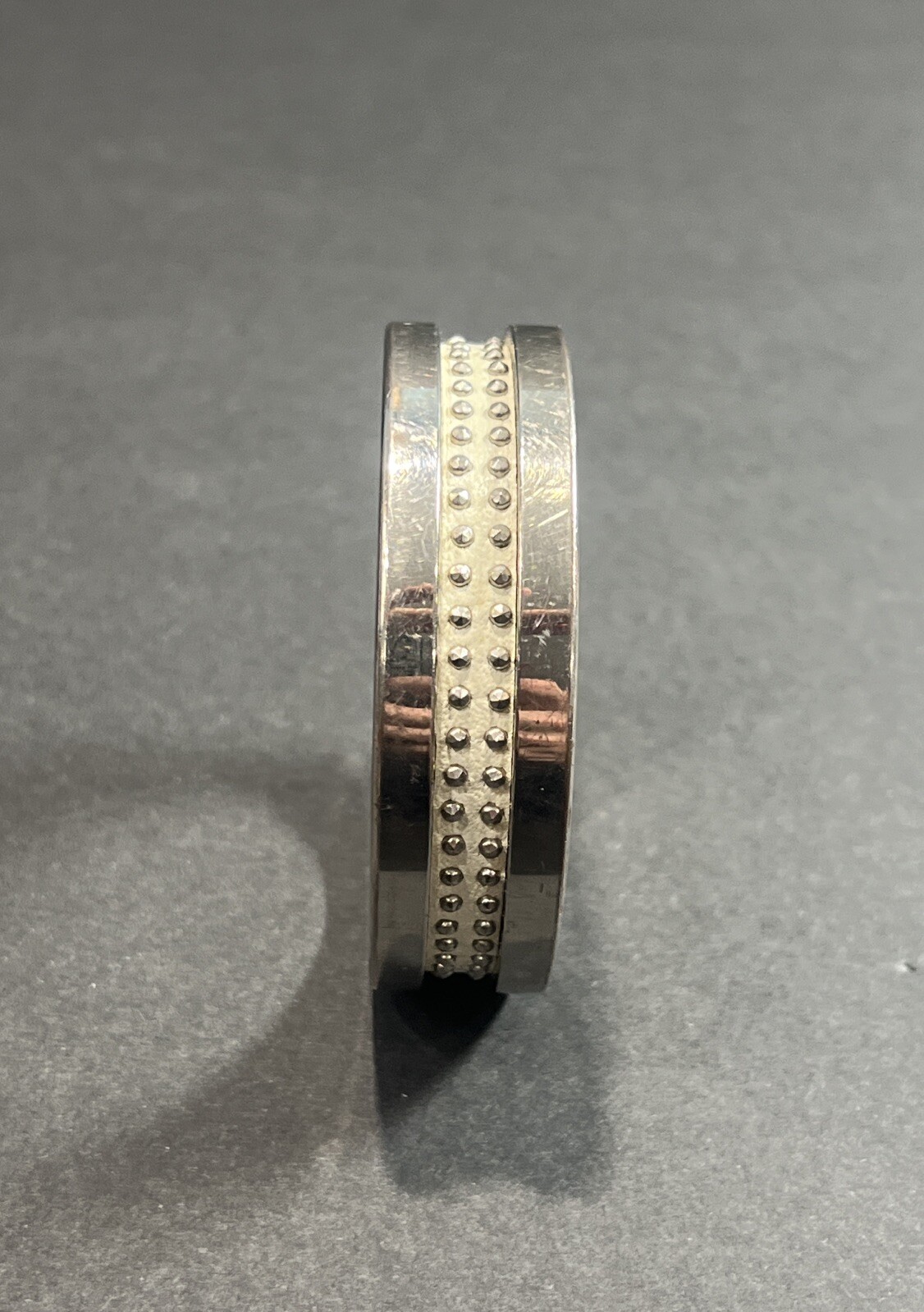 Burberry Heavy Cuff Bangle Bracelet - image 3