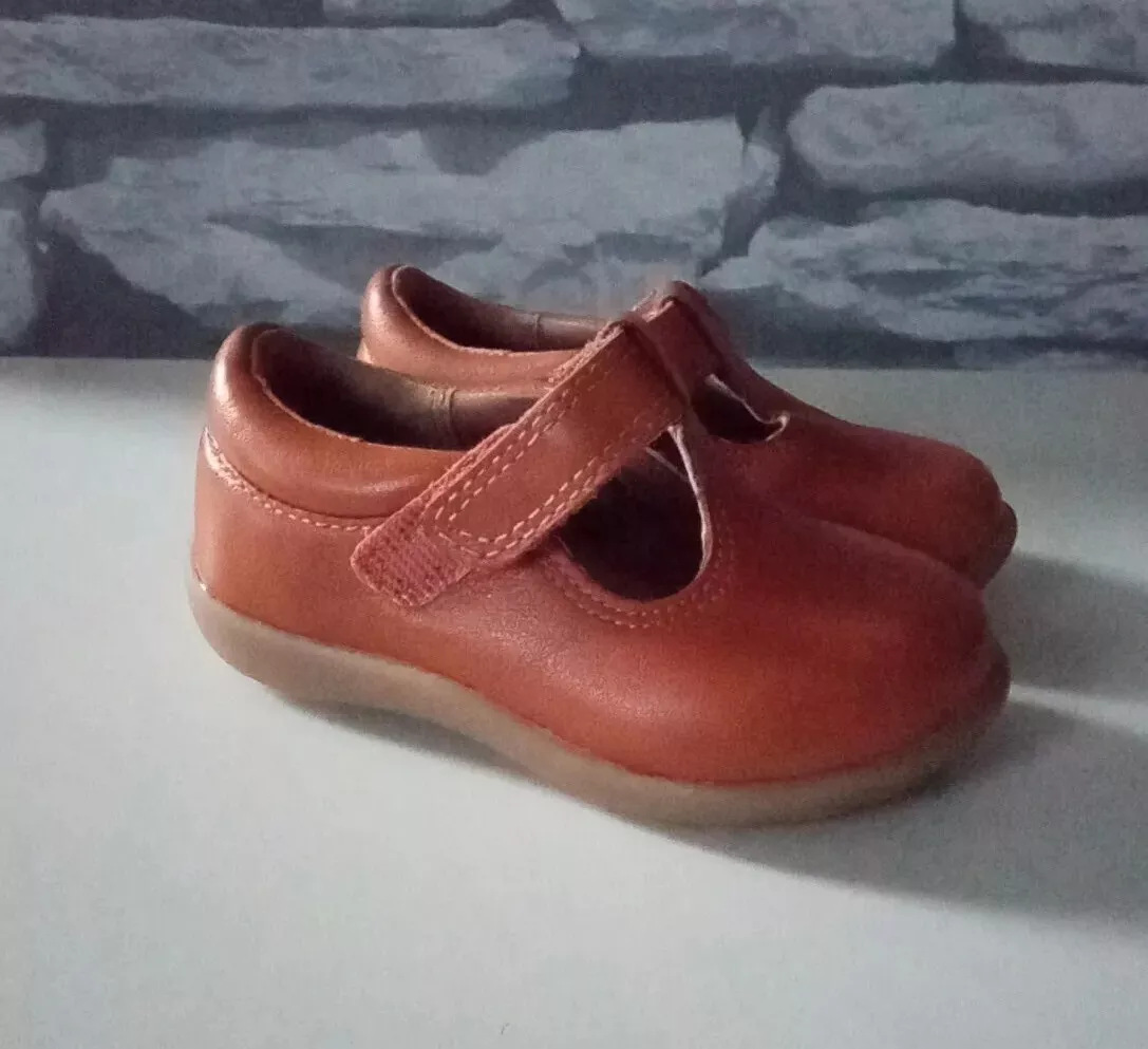 NEXT BABY BOY S BROWN LEATHER SHOES SIZE UK 3.5 INFANT EUR 19.5 NEW