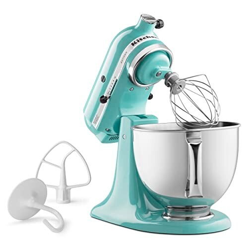 KitchenAid Artisan Series 5 Quart Tilt Head Stand Mixer Aqua Sky eBay