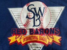 VTG 1993 MLB WILKES BARRE SCRANTON RED BARONS SUPERCOTTON FOTL SWEATSHIRT