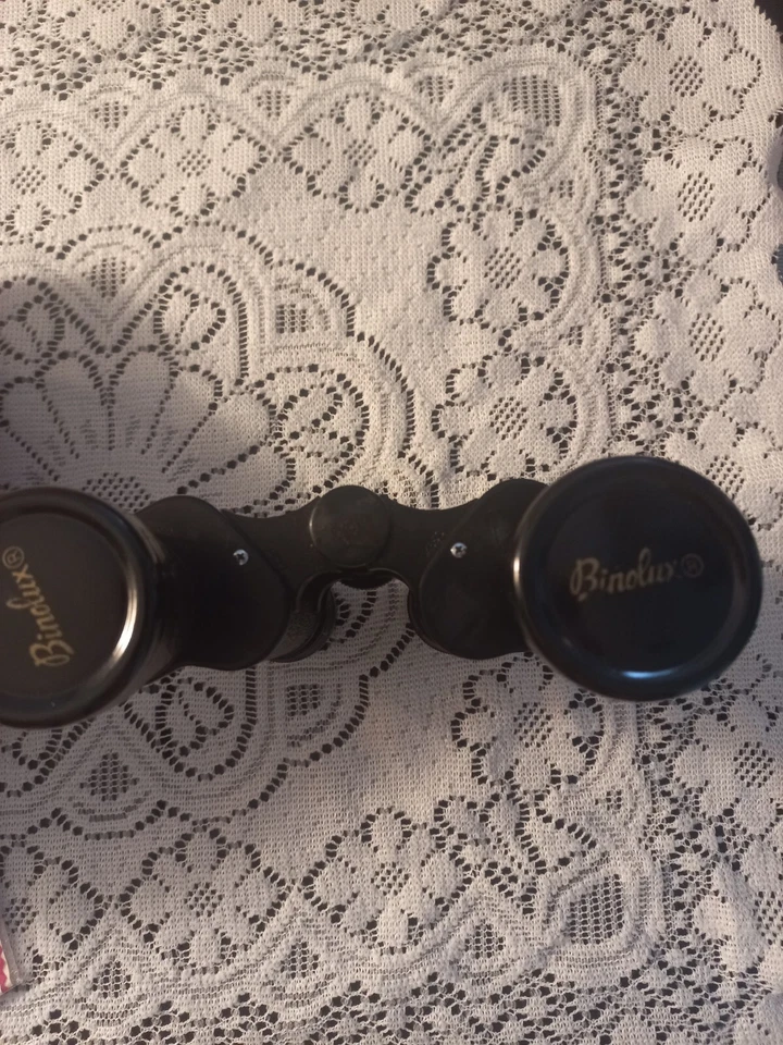 Binolux 6x30 Binoculars W/ Travel Case 395 ft at 1000 yds Vintage EUC Special - Image 2 of 4