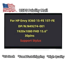 For HP Envy X360 15-FE0XXX 15-FE1XXX 15T-FE0XXX FHD LCD Touch Screen Assembly