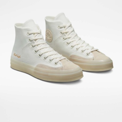 Converse Chuck 70 HI Marquis Canvas Sneakers 'Vintage White