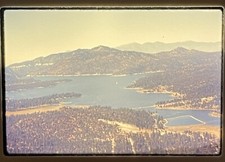 2 Original 35mm Slides Of Big Bear Lake California 1969