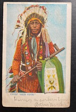 1910 USA Picture Postcard Cover Native Americ...