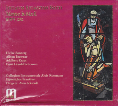 J.S. Bach - Messe H-Moll (2-CD, Figuralchor Frankfurt, Coll. Instrumentale) NEU