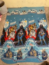 Vintage Original 1979 The Empire Strikes Back TWIN bedspread - great color