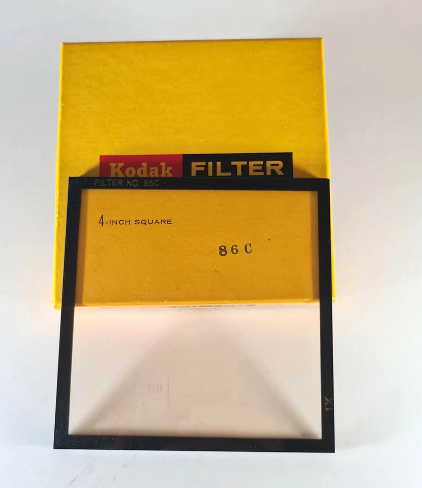 Kodak Filter 100X100mm 4 Inch Square Glass Filter Mamiya Sekor for Polaroid - Image 2 of 4