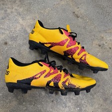 Adidas X 15.4 Soccer Cleats Shoes Orange Gold Pink AF4694 Men's US Size 8