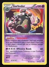 Garbodor 57/122 BREAKpoint Holo Rare Pokemon Card