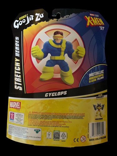 Heroes of Goo Jit Zu X-Men '97 Cyclops Old School Figur NEU Sealed - Bild 2 von 2