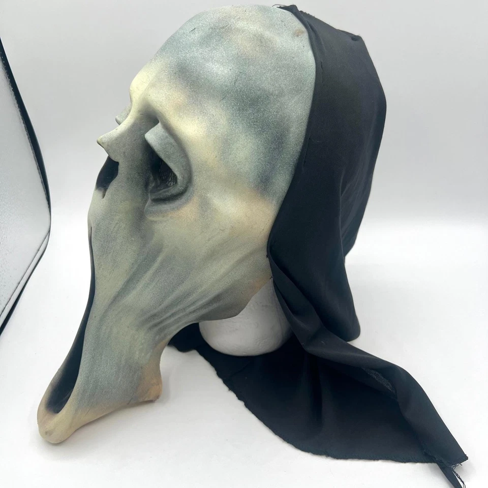 Máscara facial ghoul fantasma vinilo Halloween The Paper Magic Group 1995 de colección Foto 3 de 4