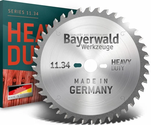 Bayerwald - HM Kreissägeblatt - Ø 254 mm x 2.8 mm x 30 mm | Trapezflachzahn (80