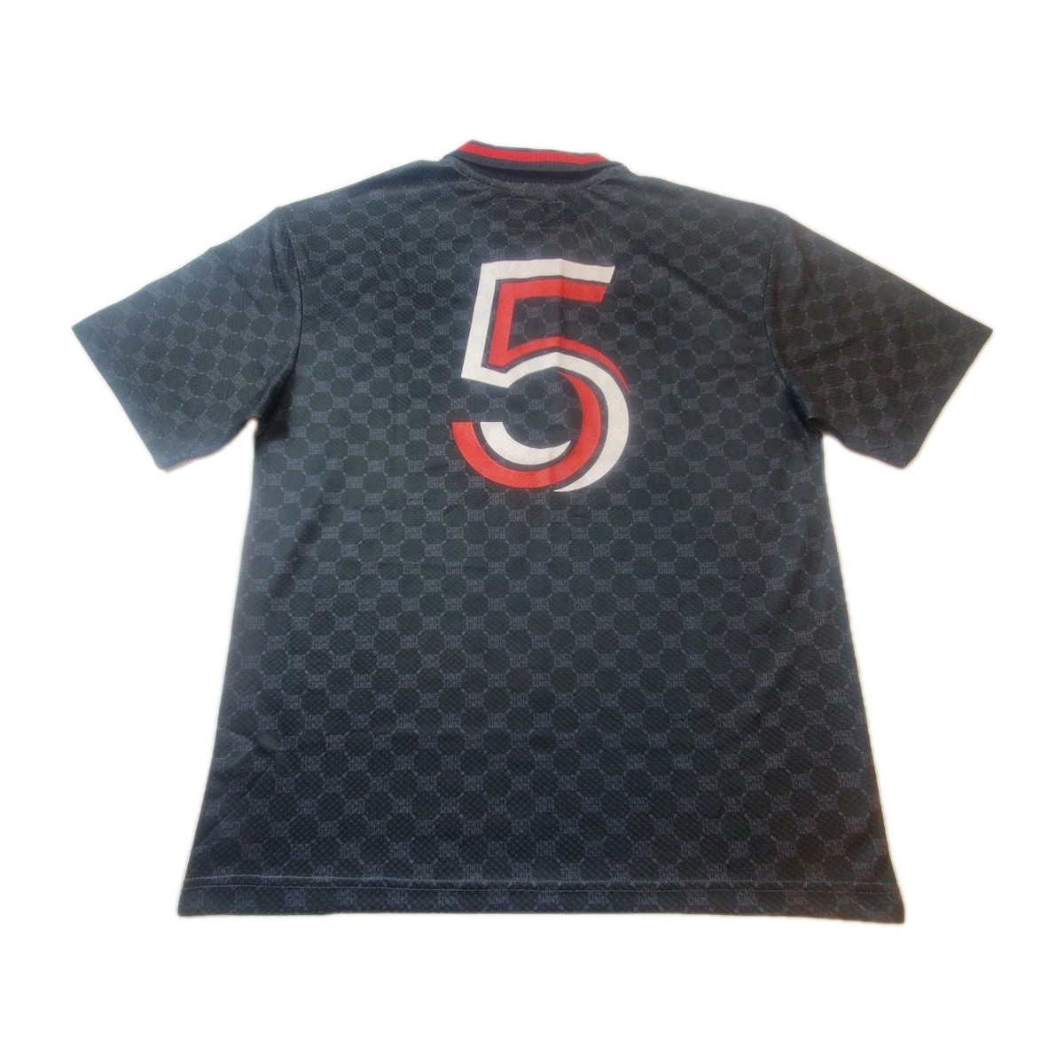 GLOBAL JERSEY (SAINTS) Lサイズ Saints Airways Soccer Futbol Jersey Shirt Mens Size Med Black