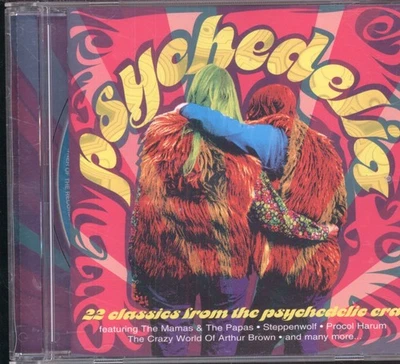 Various Artists Psychedelia - 22 Classics From the Psychedelic Era CD UK Crimson - Bild 1 von 3