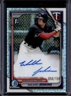 2024 Bowman Walker Jenkins Chrome Auto Autograph Choice 1st Prospect #/150 Twins