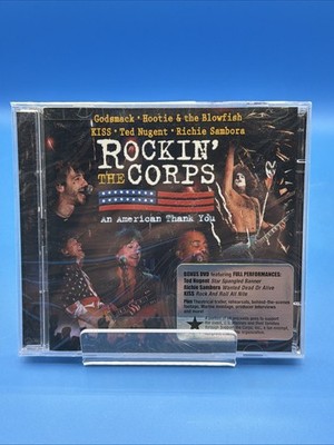Rockin The Corps An American Thank You CD With Bonus DVD Brand New 2005