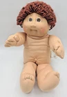 Vintage 1985 Cabbage Patch Kids Doll Coleco Boy Brown Hair Eyes