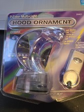 Cobra Hood Ornament 7 Color Multi-light W Remote 24401 New Concept Xt Crystal Cobra Hood Ornament 7 Color Multi-light W Remote 24401 New Concept Xt Crystal