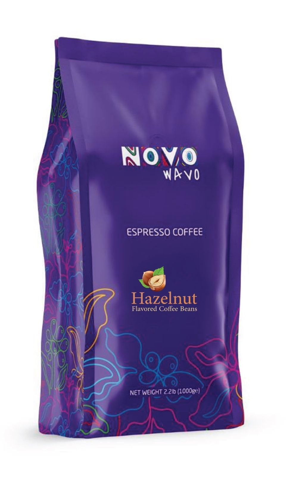 Creamy Hazelnut Whole Bean Medium Roast Coffee Light-Medium Blend