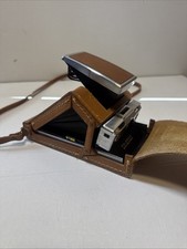 Vintage Polaroid SX-70 Land Camera Alpha 1 Folding Instant Film w/ Leather Case