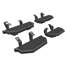 Powder Coated Running Boards Reinforced Side Steps Double Cab Truck Step for