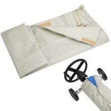 Solar Reel Protective Cover for Pool up to 16 FT Wide, Waterproof Pool Reel C...