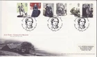 GB Stamps First Day Cover 150th Anniv. Death Charlotte Bronte KEIGHLEY PM 2005