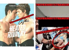 Connor Storrie signed "HEATED RIVALRY" 8x10 Photo EXACT PROOF b Ilya Sexy COA