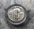 1930 Silver Standing Liberty Quarter In AU Condition