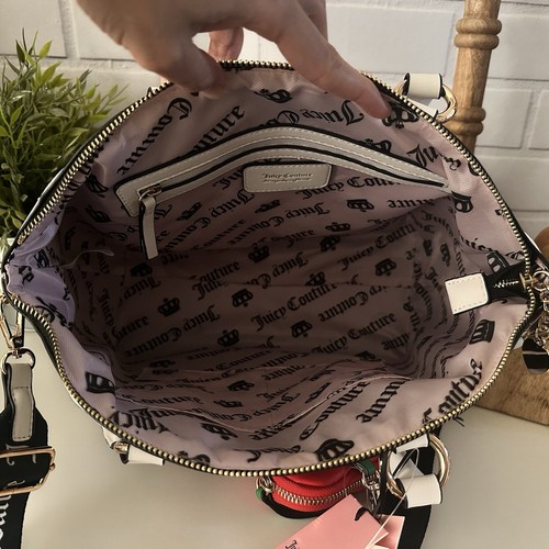 Juicy Couture Sweet N Juicy FR Strawberry Tote Bag Lakritz Neu mit Etikett - Bild 13 von 14