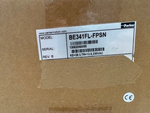 PARKER BE341FL-FPSN / BE341FLFPSN (BRAND NEW) BRUSHLESS SERVO MOTOR, BE SERIES,