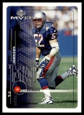 1999 Upper Deck MVP Ted Johnson New England Patriots #114