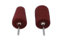 Power-TEC PolierschwäMmchen-RäDer (Rot, Extra Fein) 2 StüCk 92561