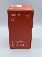 Sony E 55-210mm f/4.5-6.3 OSS Lens for Sony E-Mount Cameras Silver