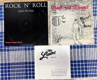 Private Rock Metal Lot Of 3- Maxwell Buggsy Michael Kegg Party Lovers Obscure!
