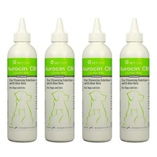 VetOne 4 Pack Aurocin Ear Cleaner