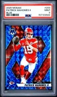 2025 Mosaic Patrick Mahomes II blue mosaic prizm #96/99 PSA 9 MINT! CHIEFS QB!