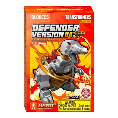 Blokees Transformers Defender Version 4 Tyrants Fury Figures Blind Box Assorted