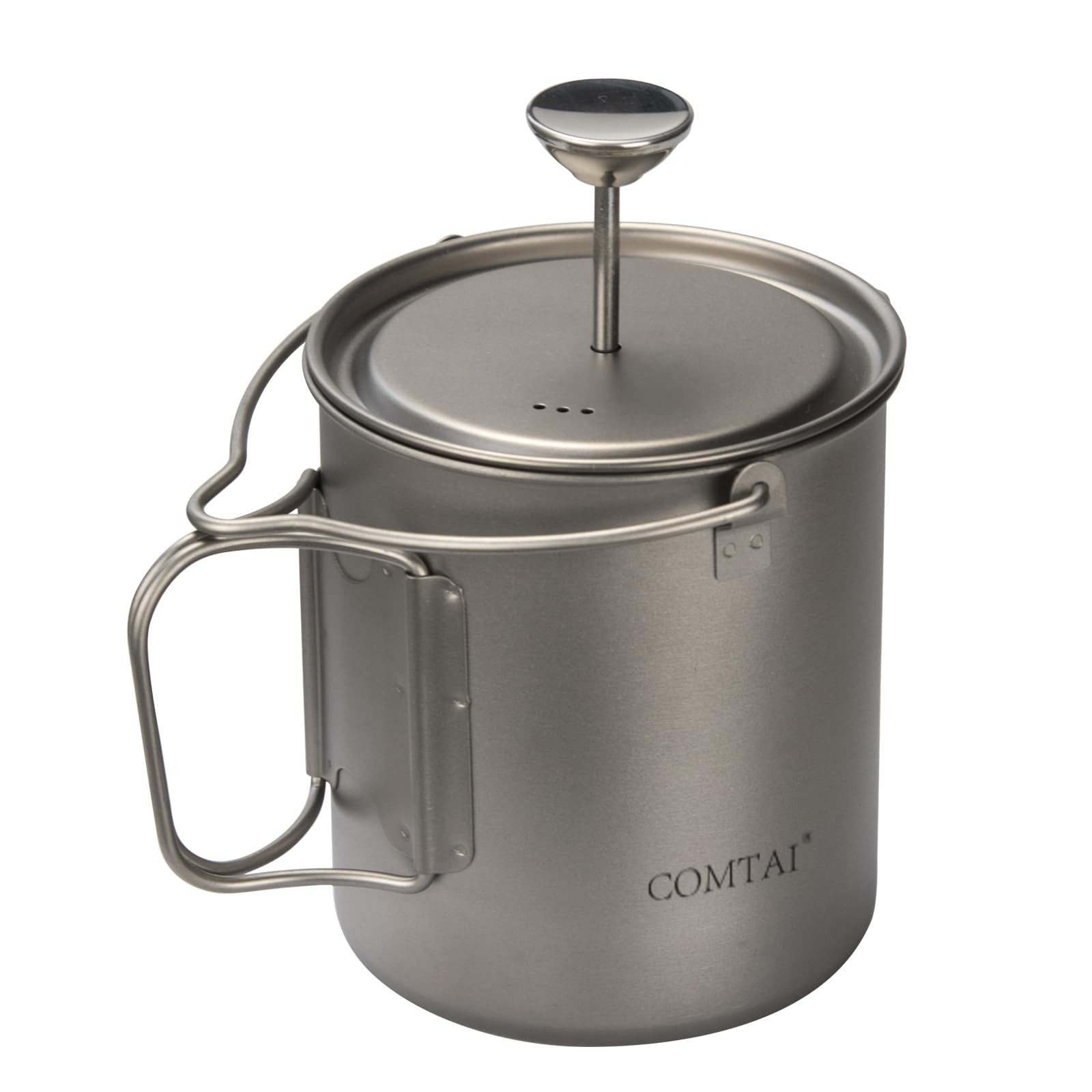 Pot 750ml/25 Fl Oz Coffee Maker Camping With Lid And Fi...