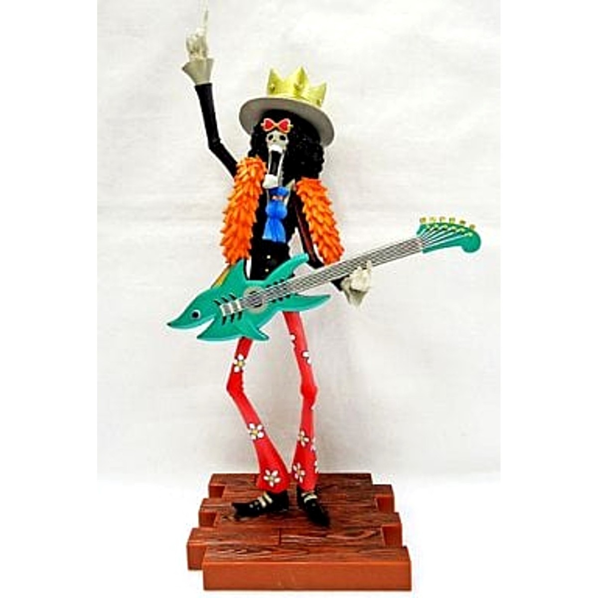 【美品】ワンピース ROMANCE DAWN ブルック フィギュア Brook One Piece Ichiban Kuji Romance Dawn For The New World