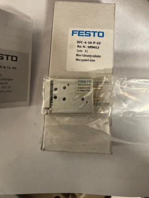 Festo Druckluft-Führungszylinder DFC-4-10-P-GF Hub 10mm, Kolben-Ø 4mm