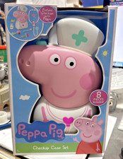 Peppa Pig Checkup Case Set Pretend Play Nurse Kit for Kids Ages 3 and Up