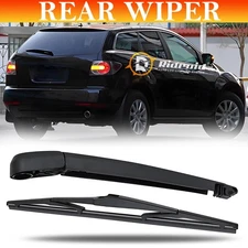 Rear Windshield Window Wiper Arm & Blade Set Replacement For 2007-2012 Mazda CX7