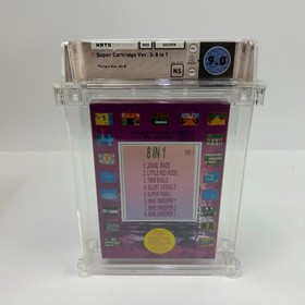 Sachen Super Cartridge Ver. 3 8-In-1 NS Game Nintendo NES Wata/PSA Graded 9.0